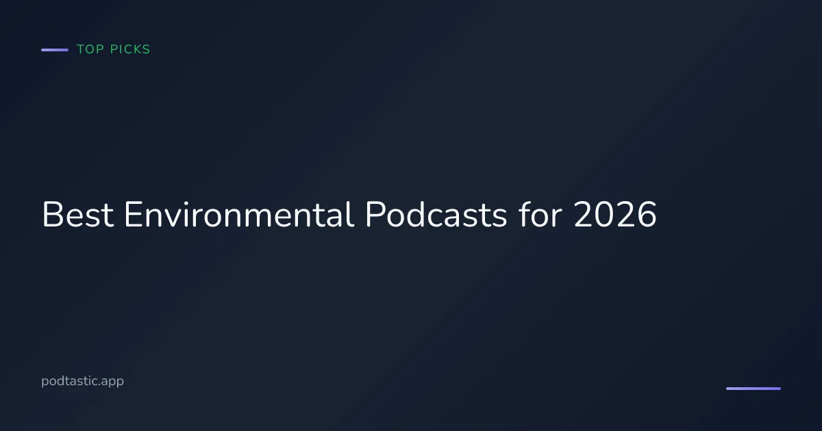 Person listening to a podcast outdoors surrounded by nature and greenery